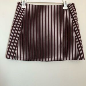 Urban Outfitters Stripe Mini Skirt